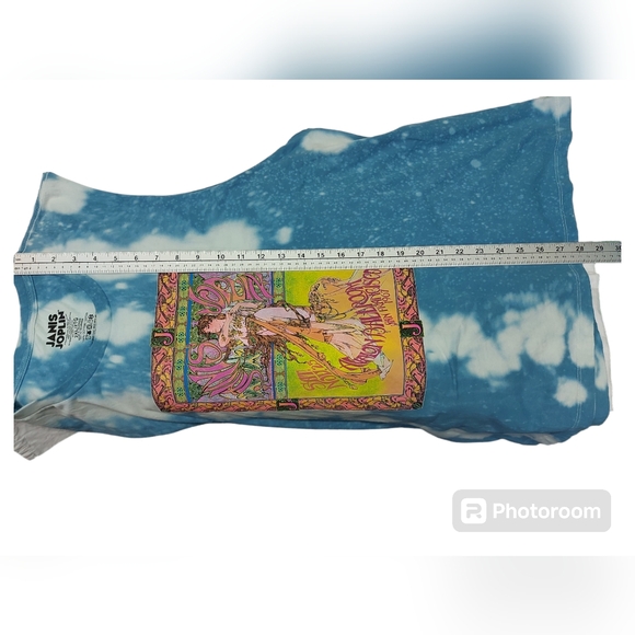 Janis Joplin Tank Top Distressed Looking NWOT - Picture 4 of 6